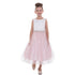 Petite Adele Little Girls Blush Rhinestone Belt Abigail Flower Girl Dress 2-6 - SophiasStyle.com